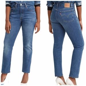 NEW Levi’s 501 Original High Rise Straight Jeans